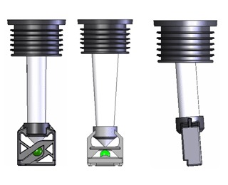 قرص شعبه پوش Flume arrestor